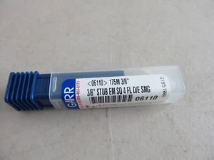GARR TOOL 06110 175M 3/8" 4 FLAUTI ESTREMITÀ QUADRATA DOPPIA ESTREMITÀ, FINE FRESA 1/2"LOC NUOVO - Foto 1 di 3