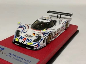 1/43 BBR Porsche 911 GT1 1998 24 H de coche Lemans #25 base de cuero BG162 MG413 - Imagen 1 de 7