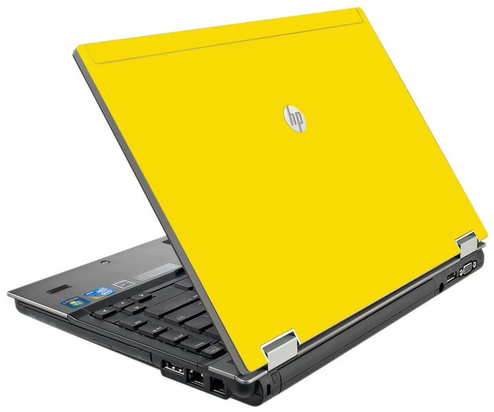 YELLOW Vinyl Lid Skin Cover Decal fits HP Elitebook 8540W 8540P Laptop - Image 1 of 1