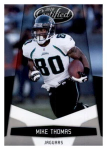2010 Certified Mike Thomas NFL Base Card PWE Set Break Jaguars #70 - Foto 1 di 2