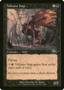 VOLCANO IMP X 4 E/X+ PLANESHIFT MAGIC THE GATHERING - Picture 1 of 1