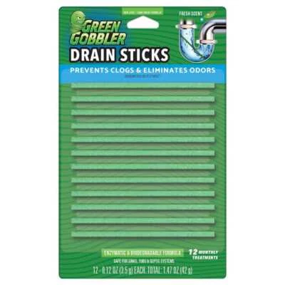 Green Gobbler Bio-Flow Drain Cleaning and Deodorizing Sticks (10-pack) - Image 1 of 4