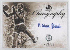 2008-09 SP Authentic Chirography Robert Parish #C-RP Auto HOF