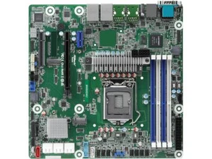 AsRock Rack W480D4U mATX Server Motherboard Intel LGA 1200 Xeon W-1200 00 W480 - Picture 1 of 4
