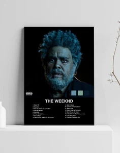 The Weeknd Dawn FM Album Premium Music Poster | Artwork Tracklist - Picture 1 of 4