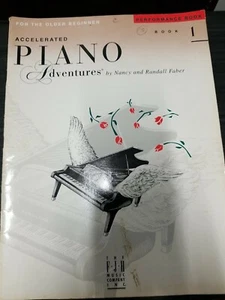 ACCELERATED PIANO ADVENTURES PERFORMANCE BOOK 1 OLDER BEGINN - Picture 1 of 2