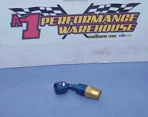 BMRS Icore 45° Swivel Aluminum Reusable -08 AN Hose End Fitting #2 - Picture 1 of 5