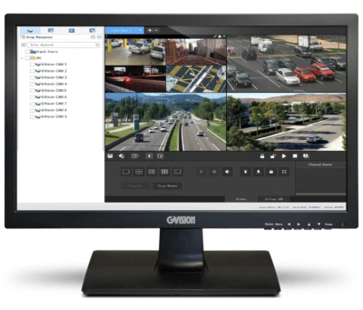 18.5" Gvision CCTV Monitor VGA+ HDMI Vesa Black Stand C19BD-A6-4000 - Image 1 of 4