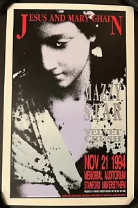 Jesus and Mary Chain Frank Kozik 1994 original poster A/P #/50 signed mazzy star - Picture 1 of 7