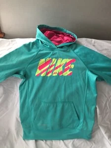REALLY COOL, NEON GIRLS NIKE HOODIE - Picture 1 of 1