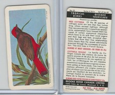 FC34-8 Brooke Bond, Tropical Birds, 1964, #32 Red Cotinga