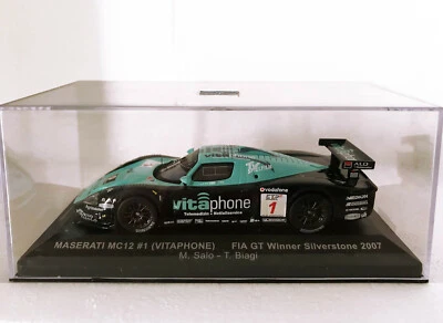 MODELLINO IXO 1:43 cod.GTM066  - MASERATI MC12#1 FIA GT WINNER SILVERSTONE 2007  - Immagine 1 di 4