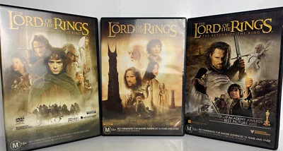 The Lord Of The Rings DVD Collection 1,2 & 3 Region 4 Pre-Owned - Image 1 of 4