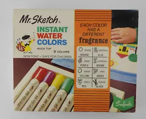 Mr. vintage Schizzo pennarelli istantanei colore acqua profumati mancanti nero - Foto 1 di 4