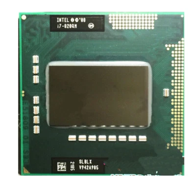 Intel Core i7-820QM 1.73 GHz SLBLX 8M Quad-Core Socket G1 PGA998 CPU Processor - Image 1 of 4