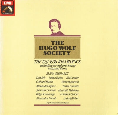 WOLF Songs ERB HUSCH KIPNIS ROSWAENGE GERHARDT JANSSEN MCCORMACK FUCHS LEMNITZ - Image 1 of 3