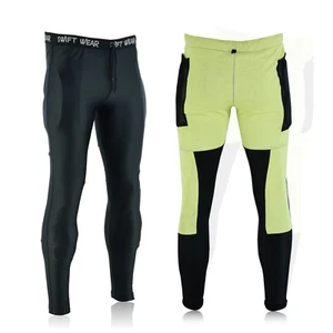 Motorbike "Made with Kevlar" Anti Slash Abrasion Legging Biker Riding Trouser UK - Picture 1 of 14