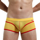 Shipping Mesh Boxer Man Underwear Men Low Waist Underpants Boxershorts