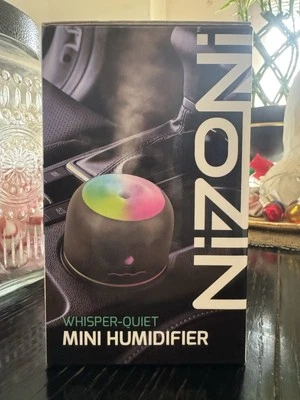 Portable Mini Humidifier Whisper Quiet by Nizoni USB Powered NEW Color Changing - Image 1 of 4