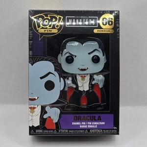 FUNKO POP! PINS Universal Monsters Dracula New Toy Enamel Pin Figure New Sealed - Picture 1 of 2