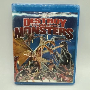 Destroy All Monsters Blu Ray DVD Sealed NEW 2011 Godzilla OOP RARE - Picture 1 of 4