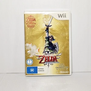 The Legend of Zelda Skyward Sword (Nintendo Wii, 2011, R4) EX RENTAL FREE! POST! - Picture 1 of 7