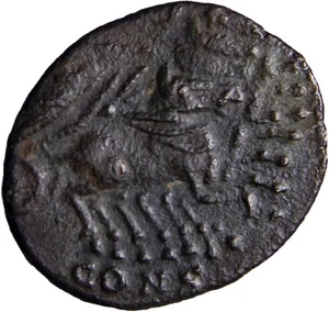 Ancient Roman Coin - Quadriga Divus Constantine I Æ 14mm. Constantinople, AD 330 - Picture 1 of 4