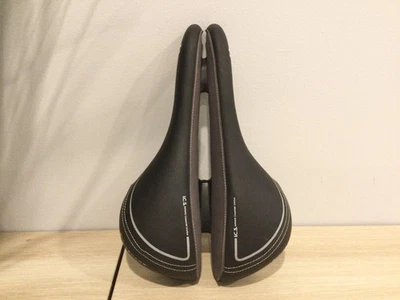 Serfas RX Saddle Bicycle Seat Black Padded Comfort With Relief Channel - Image 1 of 4