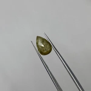 1.62ct Natural Loose Diamond Pear Shaped Brown Yellow - I3 Clarity 9.5mm x 6.2mm - Picture 1 of 9