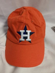 Houston Astros MLB Fan Favorite MVP Basic Orange Hat Cap Adult Men's Adjustable - Picture 1 of 8