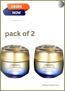 Crema avanzada suave Shiseido Vital Perfection 1,7 oz (paquete de 2) - Imagen 1 de 3