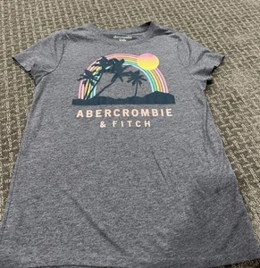 EUC ABERCROMBIE KIDS Regenbogen/Palme Strick Top 11/12 - Bild 1 von 2