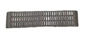 Vintage Y2K BCBG MaxAzria Overaized Grey Studded Snap Belt Sz Xs - Picture 1 of 6
