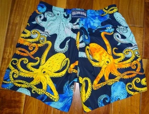 Vilebrequin Men's Lined Multicolor Swim Trunks Ocotopus $325 size L....NWOT - Picture 1 of 6
