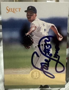 Jose Lima (verstorben) signed 1995 Pinnacle Select Rookie Detroit Tigers Autogramm - Bild 1 von 1