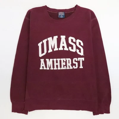 Vintage UMass Amherst Pro Weave Crewneck Sweatshirt Size Large - Image 1 of 4
