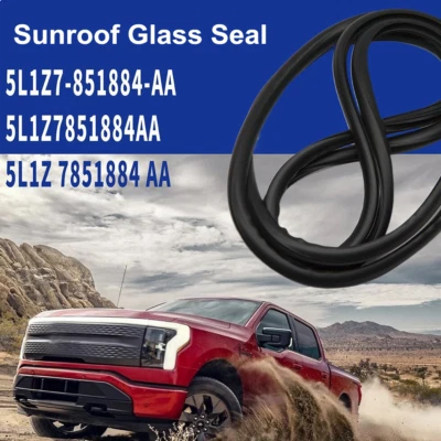 Sello de goma para techo corredizo y vidrio resistente al clima para Ford F150 F250 F350 5L1Z-7851884-AA Foto 1 de 4