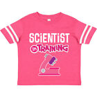 T-shirt tout-petit scientifique inctastique en formation filles science future profession