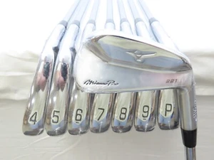 NEW Mizuno Pro 221 Iron Set 3-PW NS Pro Modus Tour 120 Stiff Flex Steel - Picture 1 of 9