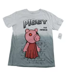 T-Shirt Piggy Game Ha Risvegliato Horror Gaming Grafica Maglietta Bambini Taglia L - Foto 1 di 6