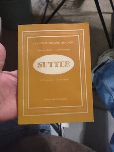 VTG German Cultural Graded Reader. Elementary 1 Sutter 1955 American Book Co - Picture 1 of 4