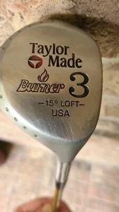 Taylormade Burner 15 Deg 3 Metal Wood RH Graphite Shaft, will need new grip - Picture 1 of 11