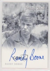 2009 The Complete Twilight Zone 50th Anniversary Randy Boone #A-134 Auto 1j8
