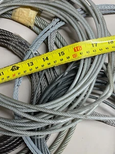 ASORTED STEEL CABLE WIRE 6 LBS - Picture 1 of 4