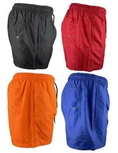 Men’s Casual Swimming Shorts - Quick Dry Polyester with Pockets – Casual Beach - Picture 1 of 24