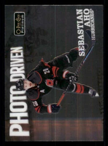 2022-23 O-Pee-Chee Platinum Photo Driven #PD5 Sebastian Aho - Picture 1 of 2