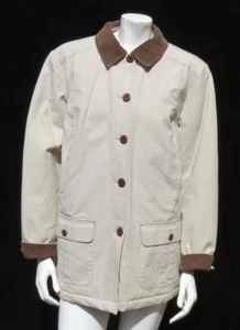 $129 LL BEAN Women’s Corduroy Quilted Thinsulate™ Adirondack Barn Jacket US LP - Picture 1 of 6