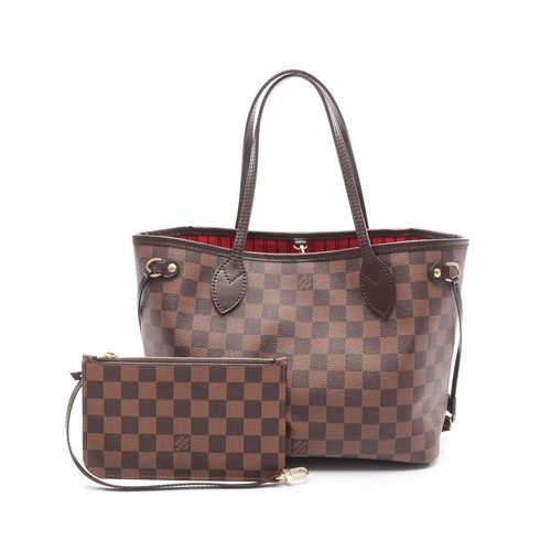 LOUIS VUITTON（LV） Borsa tote Louis Vuitton Neverfull PM tracolla N41359 pelle damier Ebene usata LV