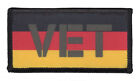 VET Deutschland Fahne"Aufnäher"Patch Flagge 4,5x 9/Veteran/Bundeswehr/BW/Klett