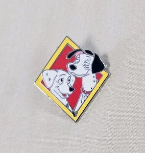 Disney Pin Cast Schlüsselband Classic Figur Diamant Pongo & Perdita 101 Dalmatiner - Bild 1 von 2